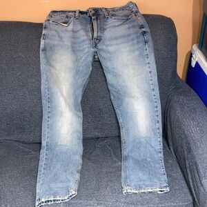 Men's Relaxed Fit Light Blue Jeans